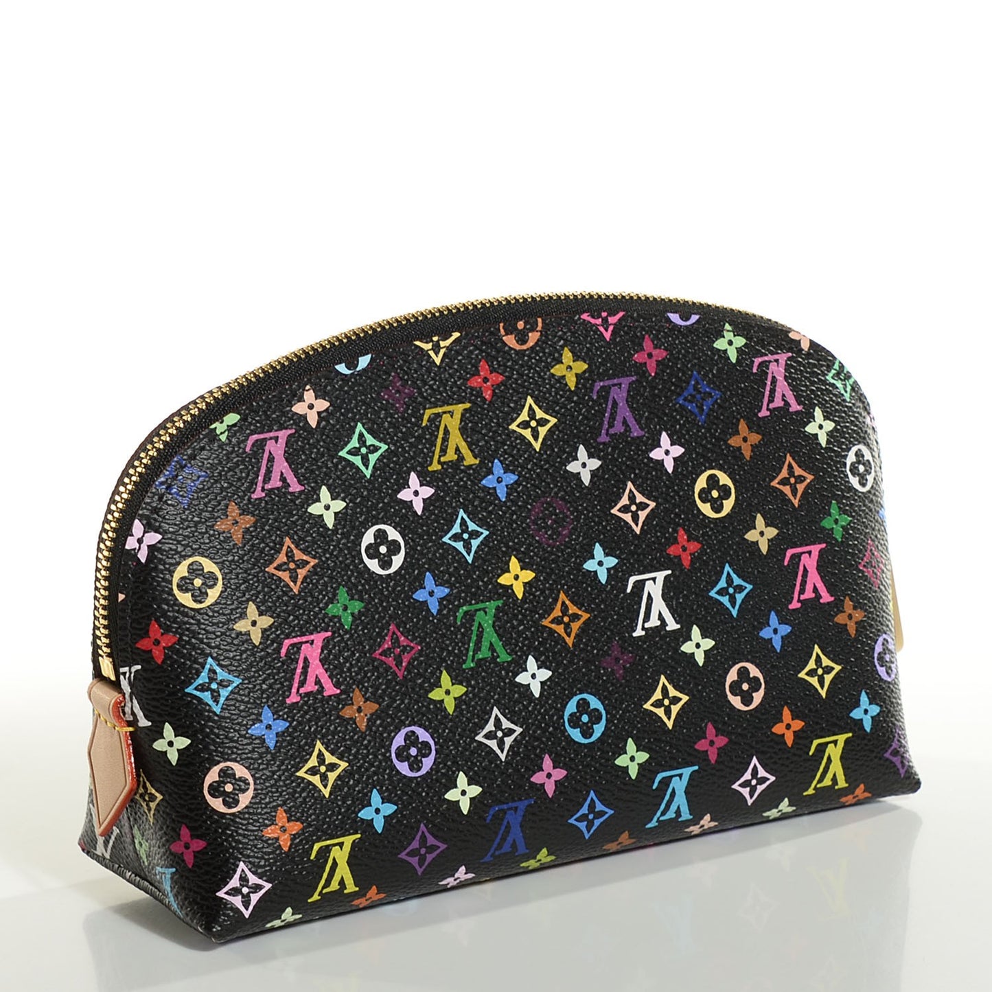 Monogram Multicolor Cosmetic Pouch Black Grenade