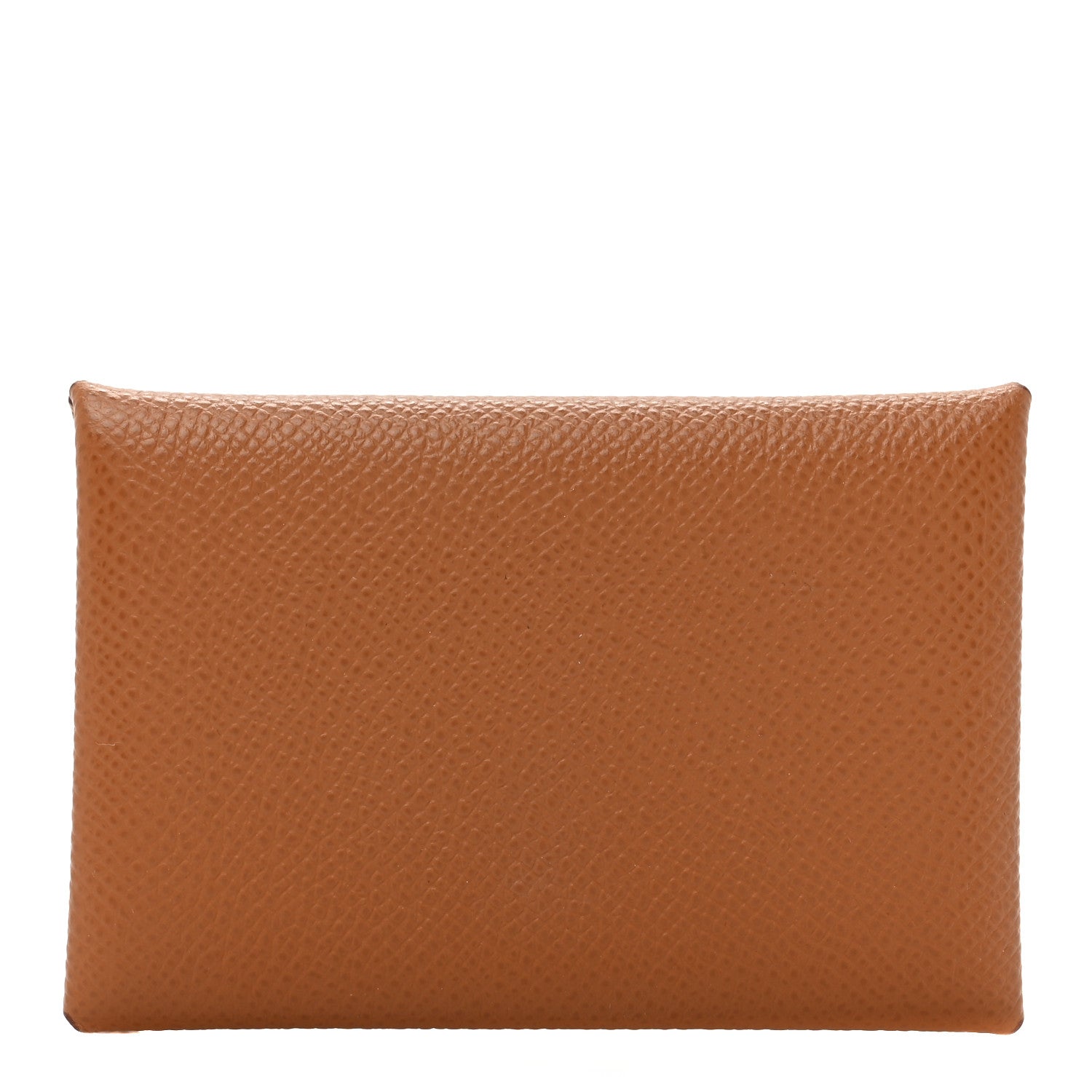 Hermes Epsom Calvi Card Case Gold 1 of 12