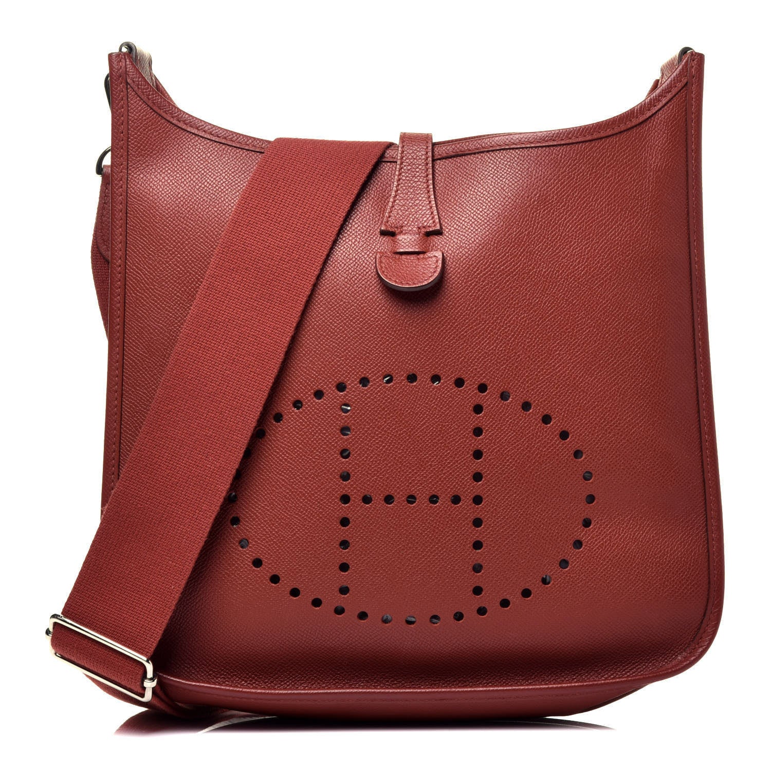 Hermes Epsom Evelyne III PM Rouge Garance 1 of 8