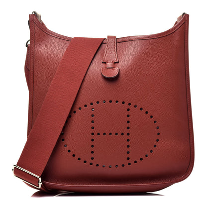 Hermes Epsom Evelyne III PM Rouge Garance 1 of 8