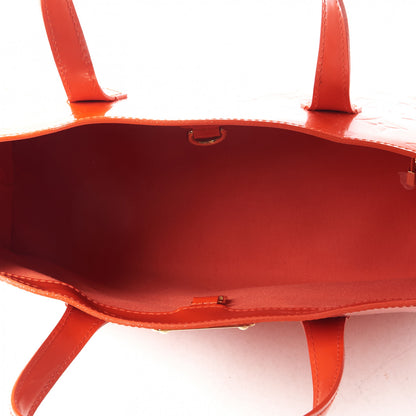 Louis Vuitton Vernis Wilshire PM Orange Sunset 7 of 8