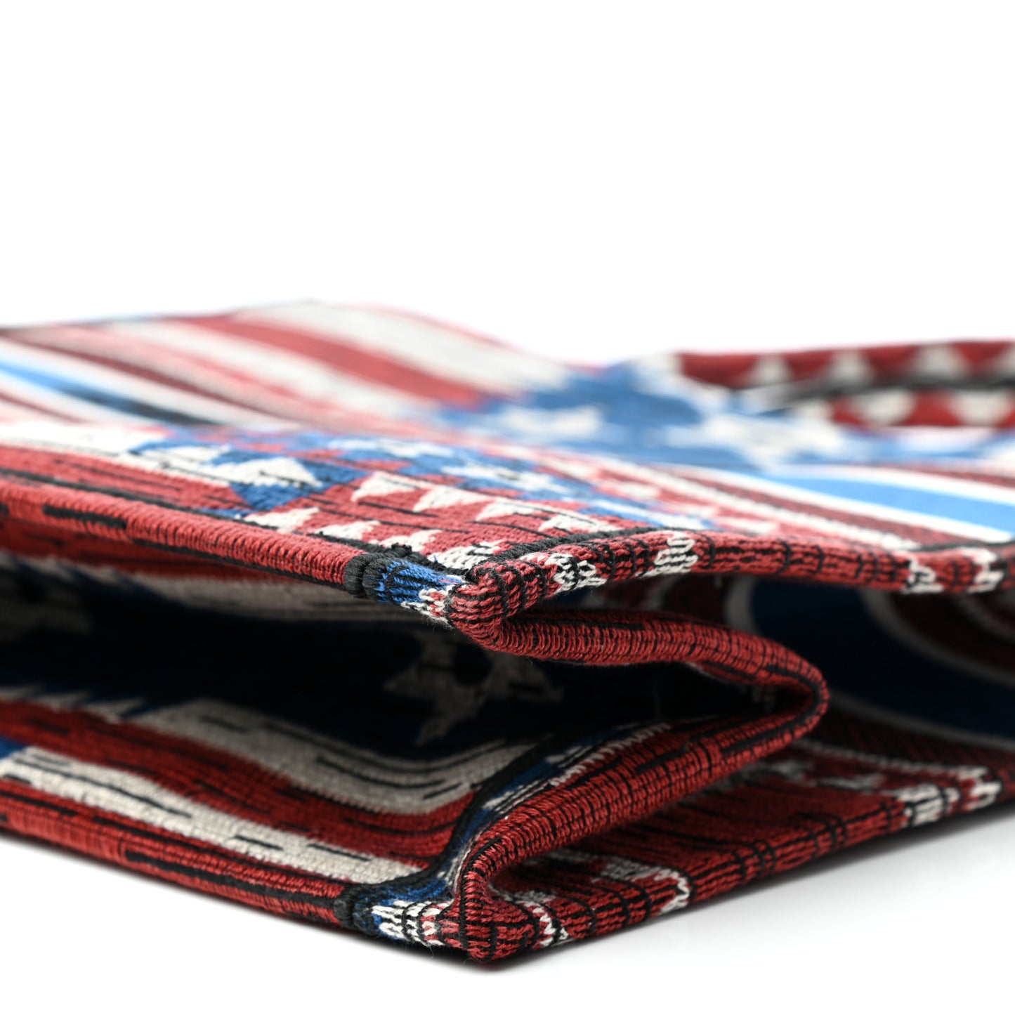 Canvas Embroidered Exclusive US Book Tote Multicolor
