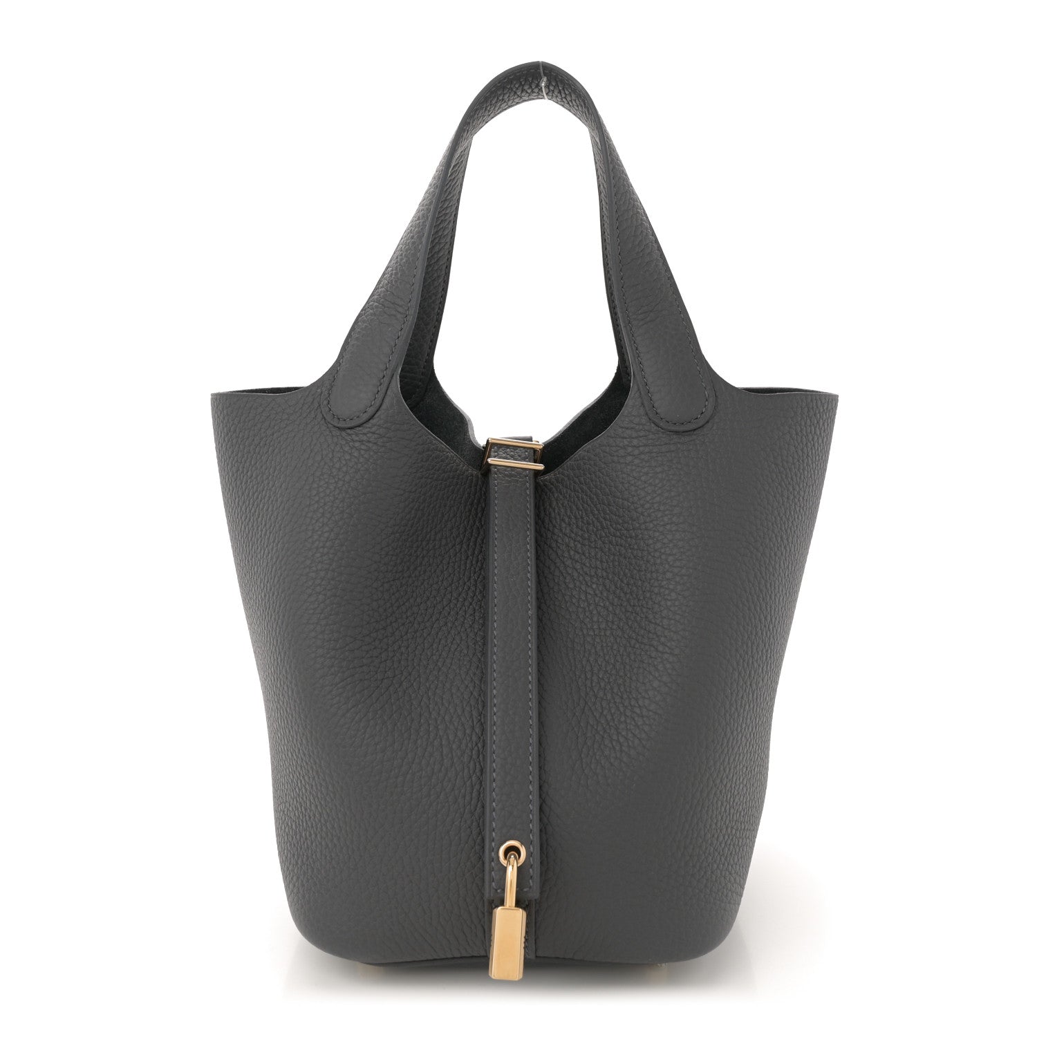 Hermes Taurillon Clemence Picotin Lock 18 PM Ardoise 1 of 11