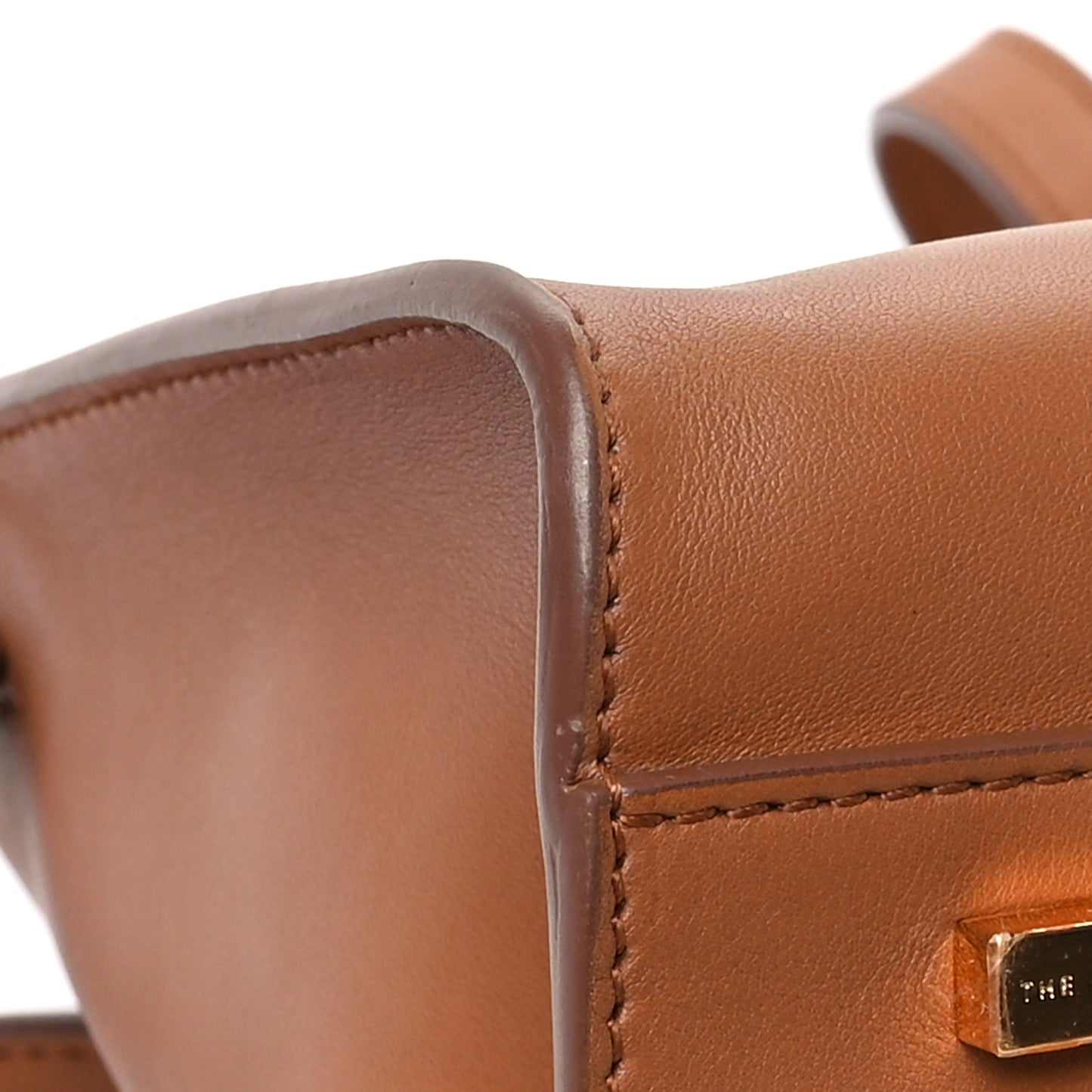 Polished Saddle Calfskin Soft Margaux 10 Bag Cuir