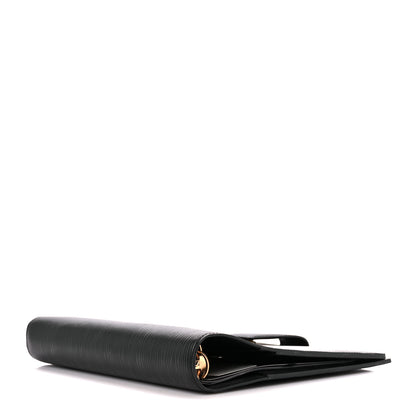 Louis Vuitton Epi Large Ring Agenda Cover Black 4 of 13