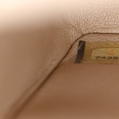 Chanel Lambskin Quilted Jumbo Single Flap Beige Clair 6 of 10