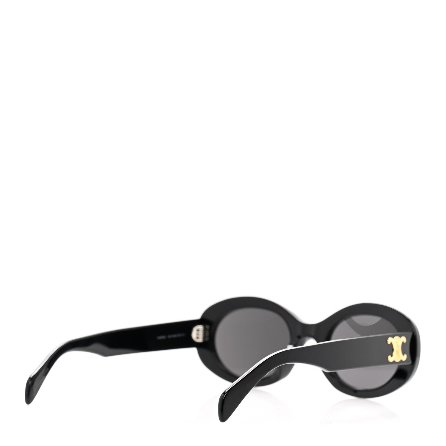 Celine Acetate Triomphe 01 Sunglasses CL 40194U Black 4 of 9