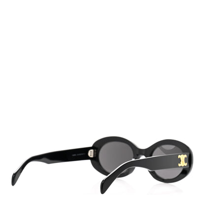 Celine Acetate Triomphe 01 Sunglasses CL 40194U Black 4 of 9