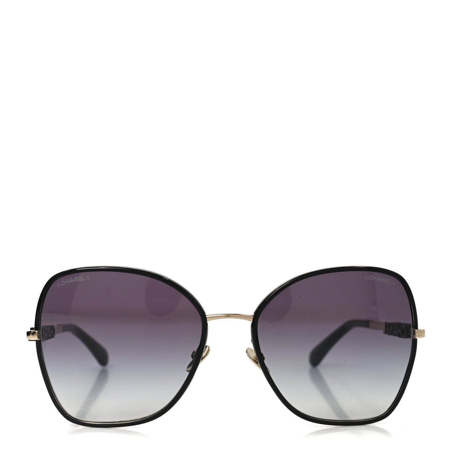 Chanel Metal Butterfly Sunglasses 4283 Black 2 of 7