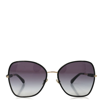 Chanel Metal Butterfly Sunglasses 4283 Black 2 of 7