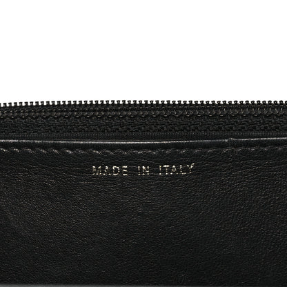 Chanel Lambskin Quilted Boy Wallet On Chain WOC Black 7 of 11