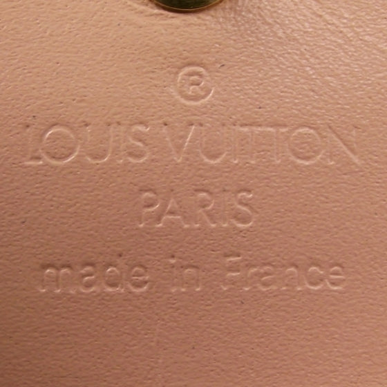 Monogram Cherry Blossom Porte-Monnaie Plat Coin Purse Pink