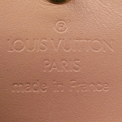 Louis Vuitton Monogram Cherry Blossom Porte-Monnaie Plat Coin Purse Pink 6 of 7