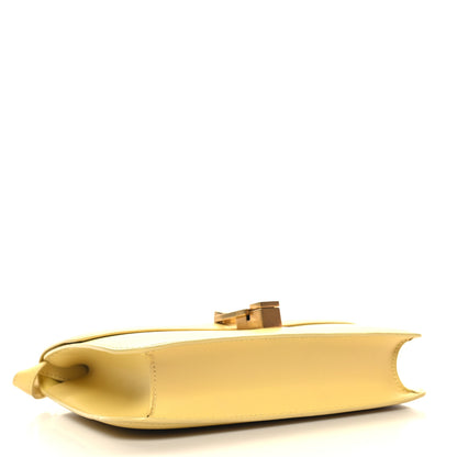 Saint Laurent Smooth Calfskin Carre Satchel Paille 4 of 11