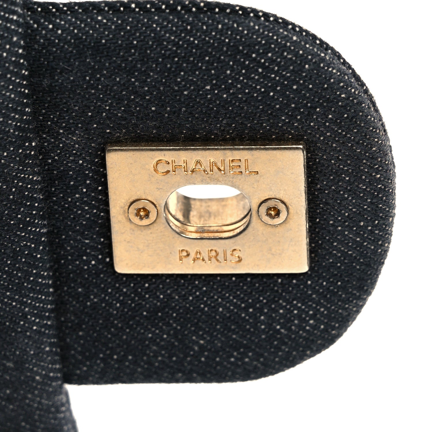 Chanel Denim Quilted Medium Funky Town Flap Black 7 of 12
