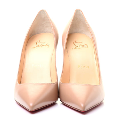 Christian Louboutin Nappa Kate 100 Pumps 35 Nude 2 of 9