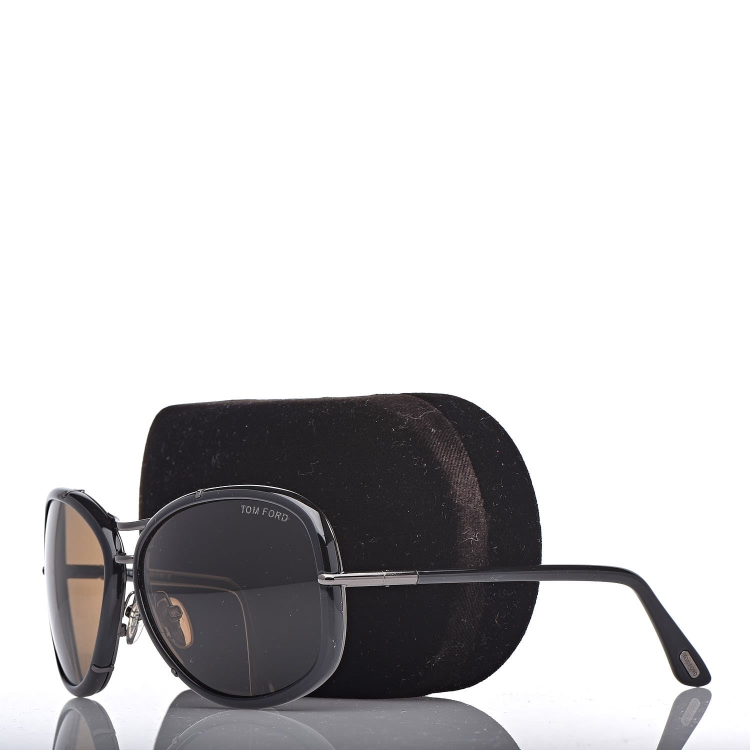 Tom Ford Elle Sunglasses TF135 Dark Brown 8 of 8