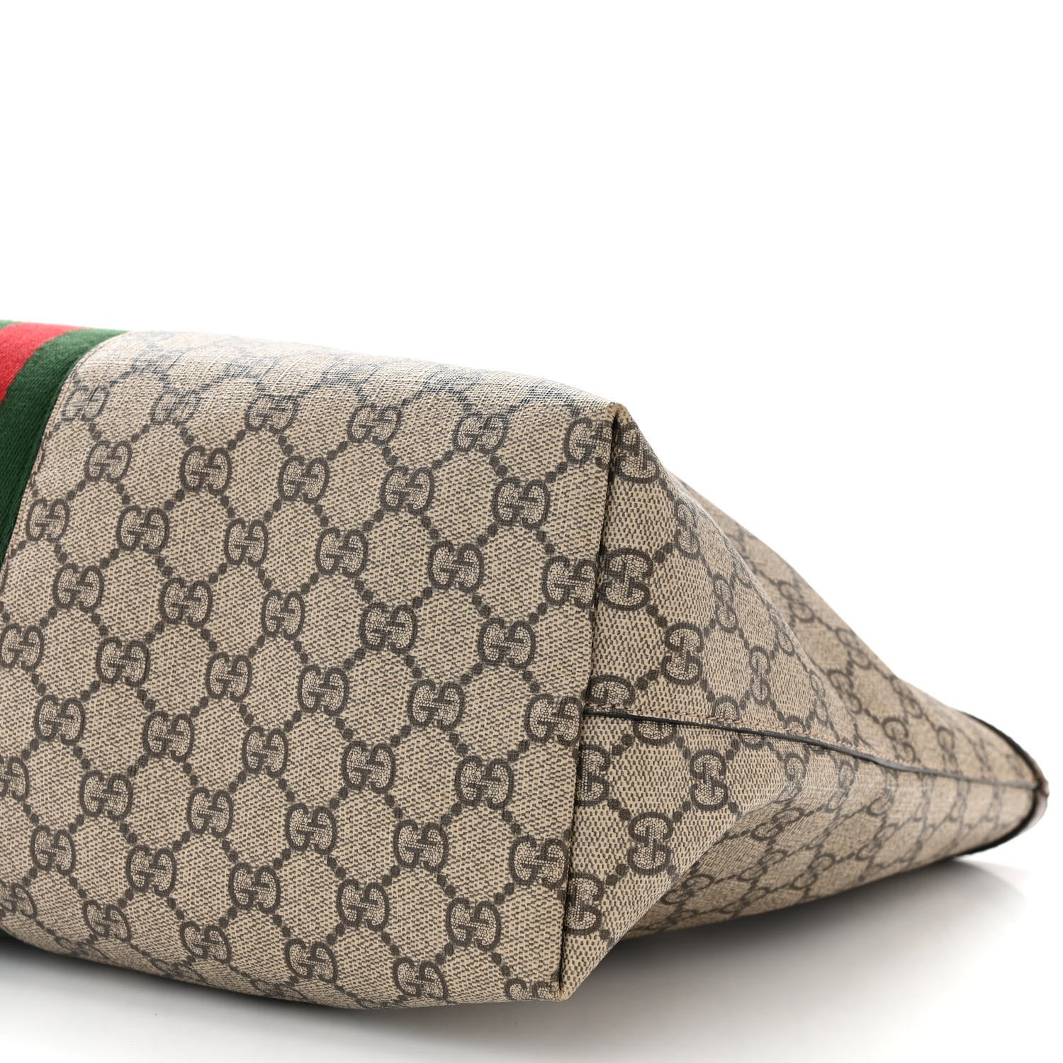 Gucci GG Supreme Monogram Medium Ophidia Shopping Tote Brown 10 of 10