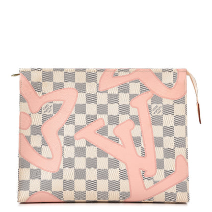 Louis Vuitton Damier Azur Tahitienne Toiletry Pouch 26 1 of 10