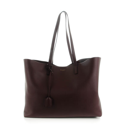 Saint Laurent Calfskin Large Shopping Tote Bordeaux 1 of 10
