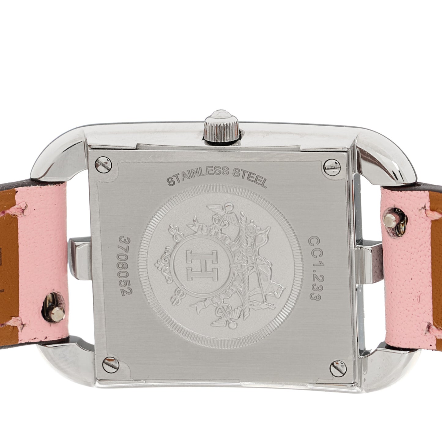 Stainless Steel Swift Diamond Pink Sapphire Mother of Pearl 23mm Cape Cod Quartz Watch Rose Sakura