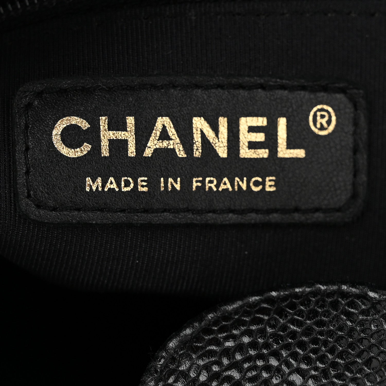 Chanel Caviar Quilted Petit Shopping Tote PST Black 6 of 14