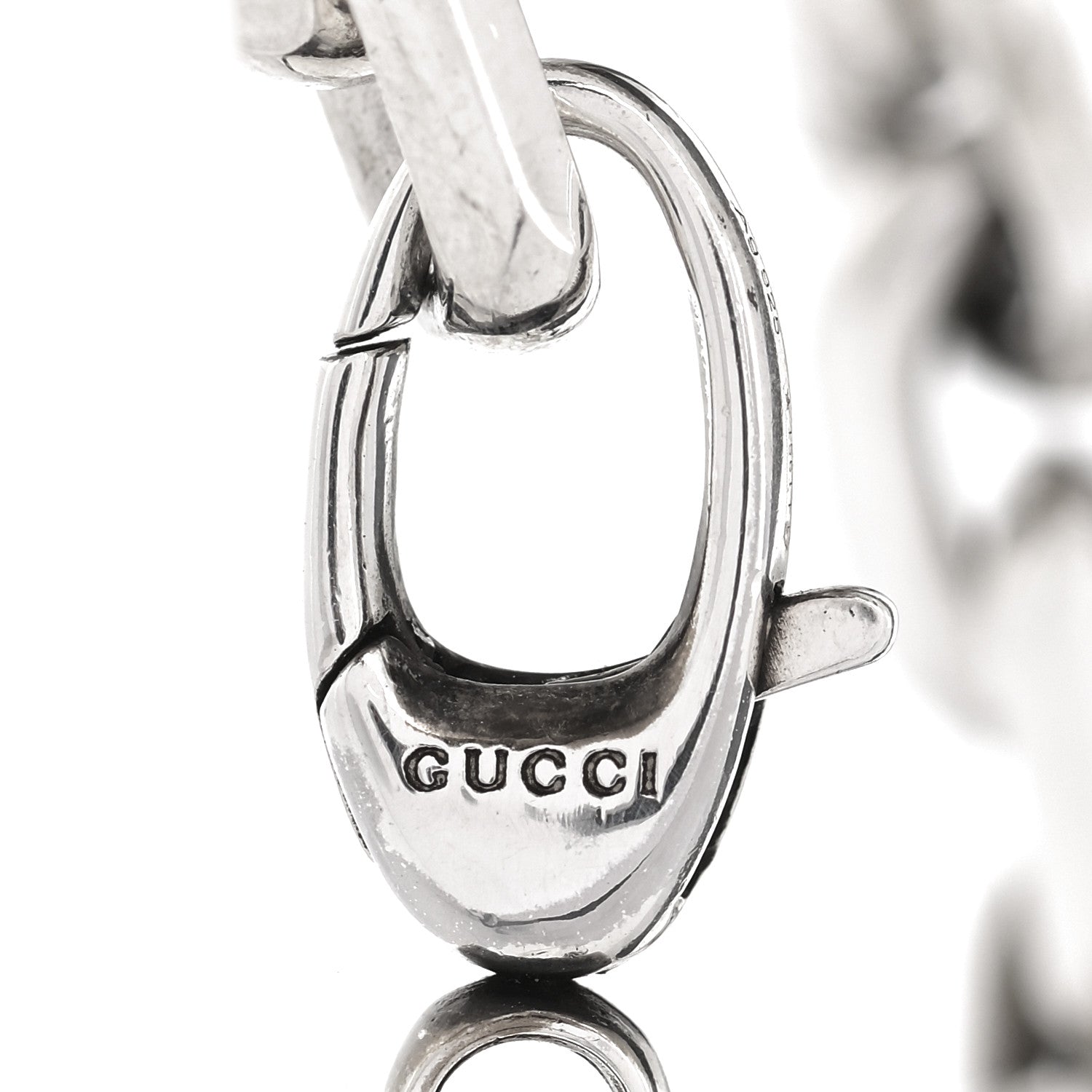 Gucci Sterling Silver Interlocking G Link Bracelet 3 of 6