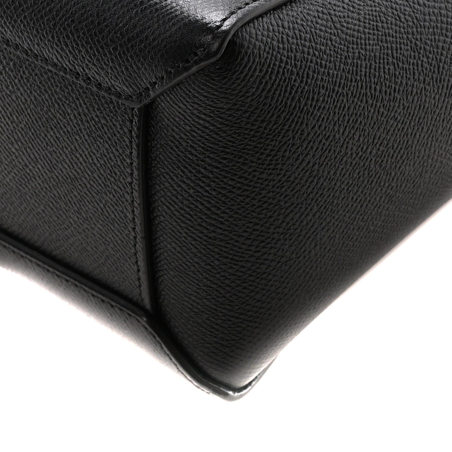 Celine Grained Calfskin Nano Belt Bag Black 9 of 9