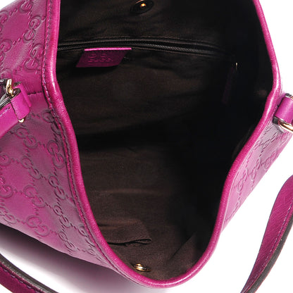 Gucci Guccissima Medium New Britt Hobo Purple 5 of 8