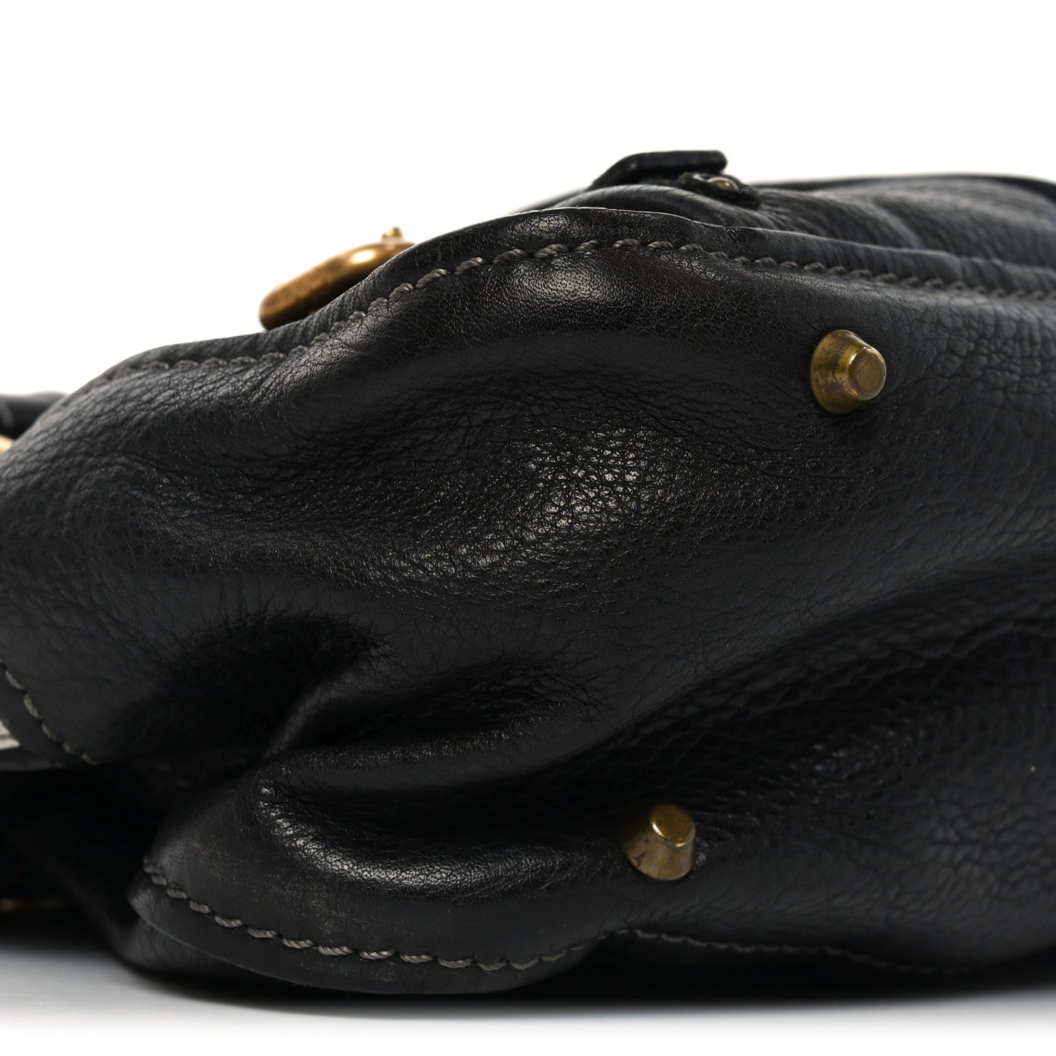 Chloe Calfskin Paddington Small Shoulder Bag Black 9 of 10