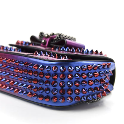 Christian Louboutin Patent Scarabe Spikes Sweety Charity Crossbody Bag Rose Digitale 9 of 9
