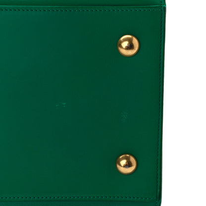 Saint Laurent Calfskin Medium Classic Y Cabas Green 9 of 9
