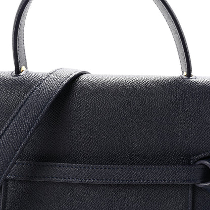 Celine Grained Calfskin Micro Belt Bag Midnight 8 of 10