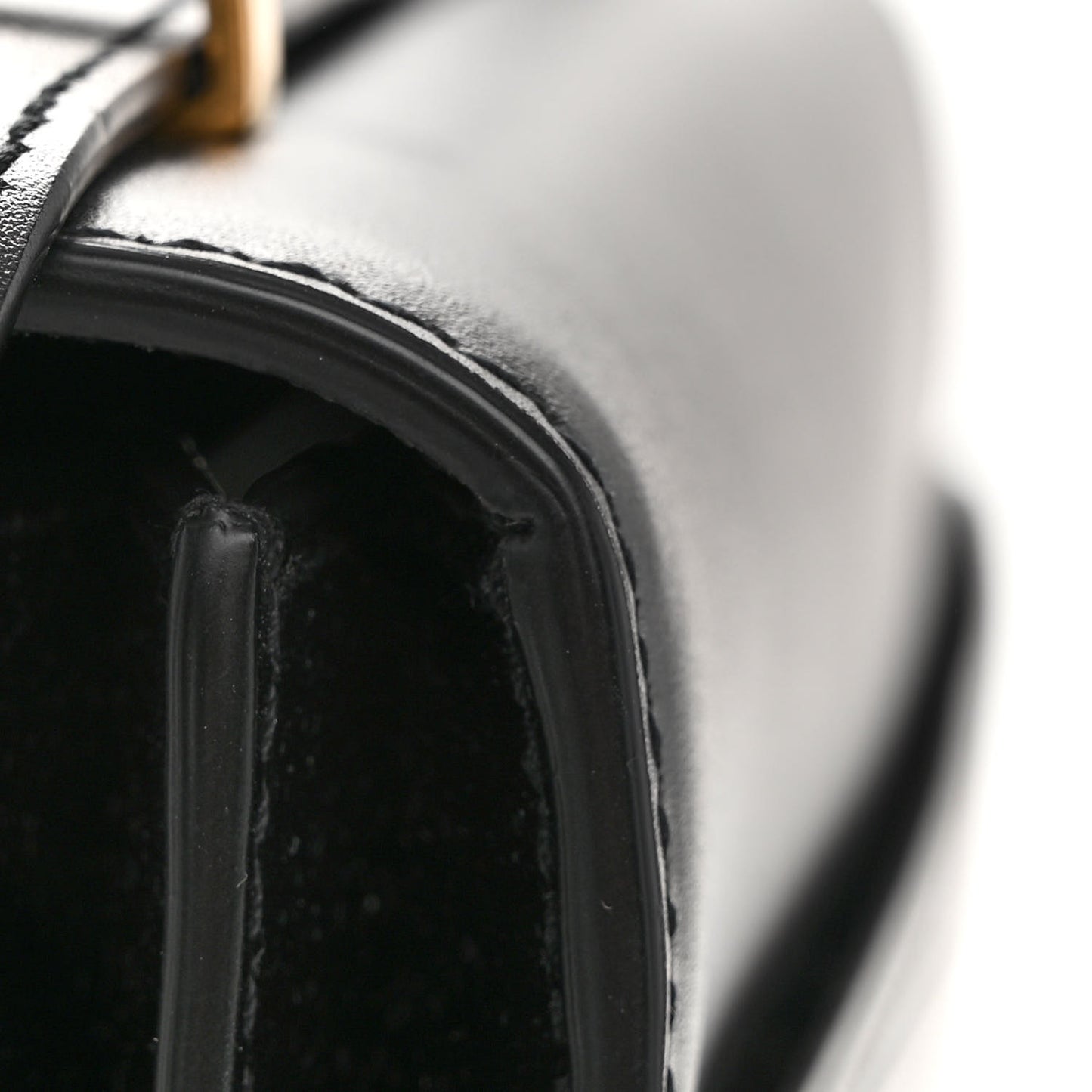 Calfskin Monogram Small Dylan Shoulder Bag Black