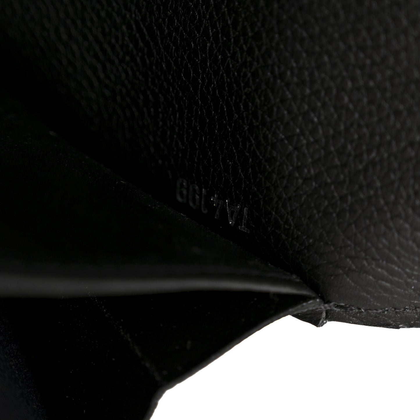 Soft Calfskin My Lockme Wallet Black