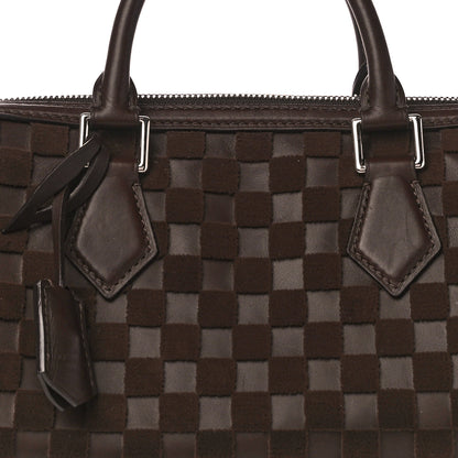 Louis Vuitton Damier Cubic Speedy East West Brown 10 of 14