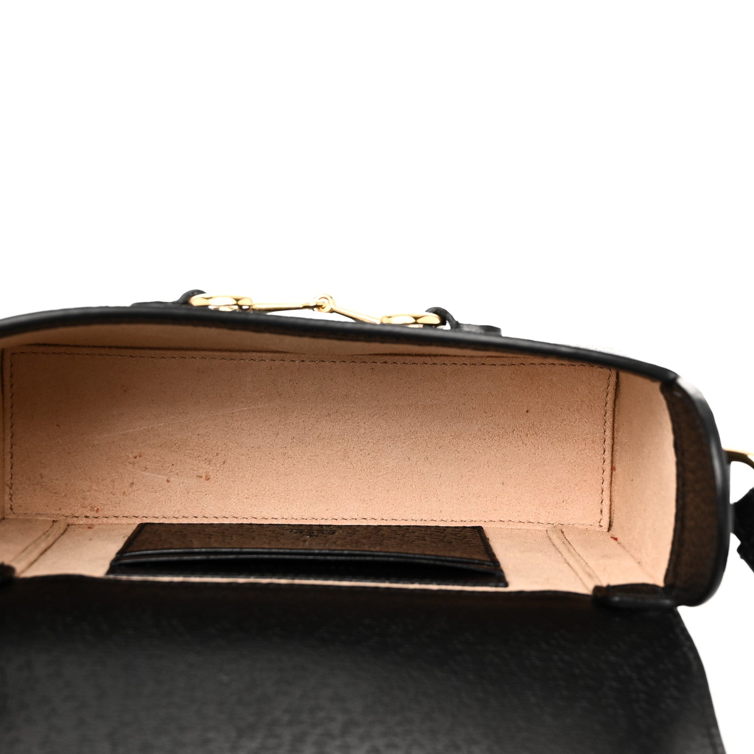 Gucci Calfskin Horsebit 1955 Shoulder Bag Black 5 of 10