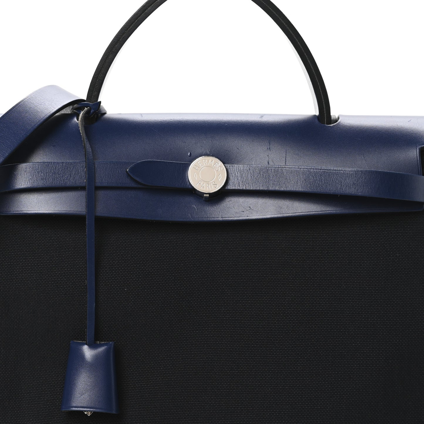 Military Toile Vache Hunter Herbag Zip 31 PM Bleu Marine Bleu Saphir