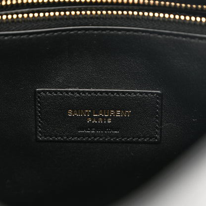 Saint Laurent Smooth Calfskin Small Le 5 A 7 Soft Hobo Black 6 of 10