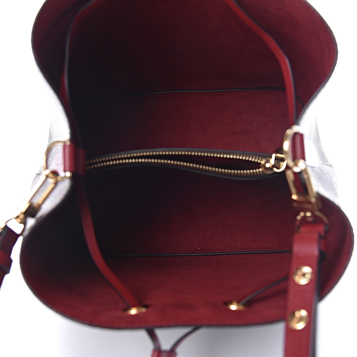 Damier Ebene Neonoe MM Cherry Berry