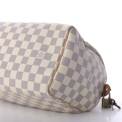 Louis Vuitton Damier Azur Speedy 25 7 of 9