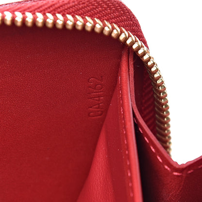 Louis Vuitton Vernis Zippy Wallet Pomme D'Amour 7 of 8