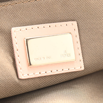 Fendi Zucchino Vitello Small Shoulder Bag Cipria Teint Cipria 6 of 11