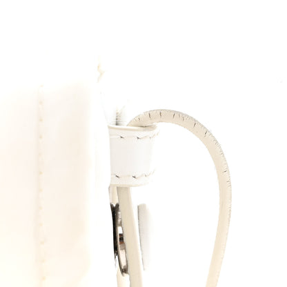 Prada Re-Nylon Vitello Padded Small Flap Shoulder Bag White 12 of 13