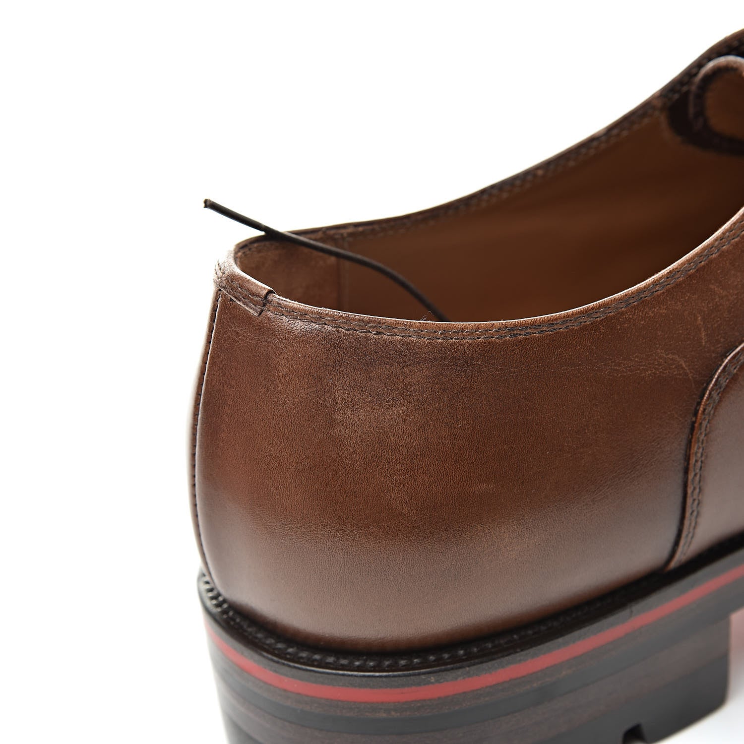 Christian Louboutin Calfskin Patime Mens Hubertus Flat 41.5 Havane 11 of 15