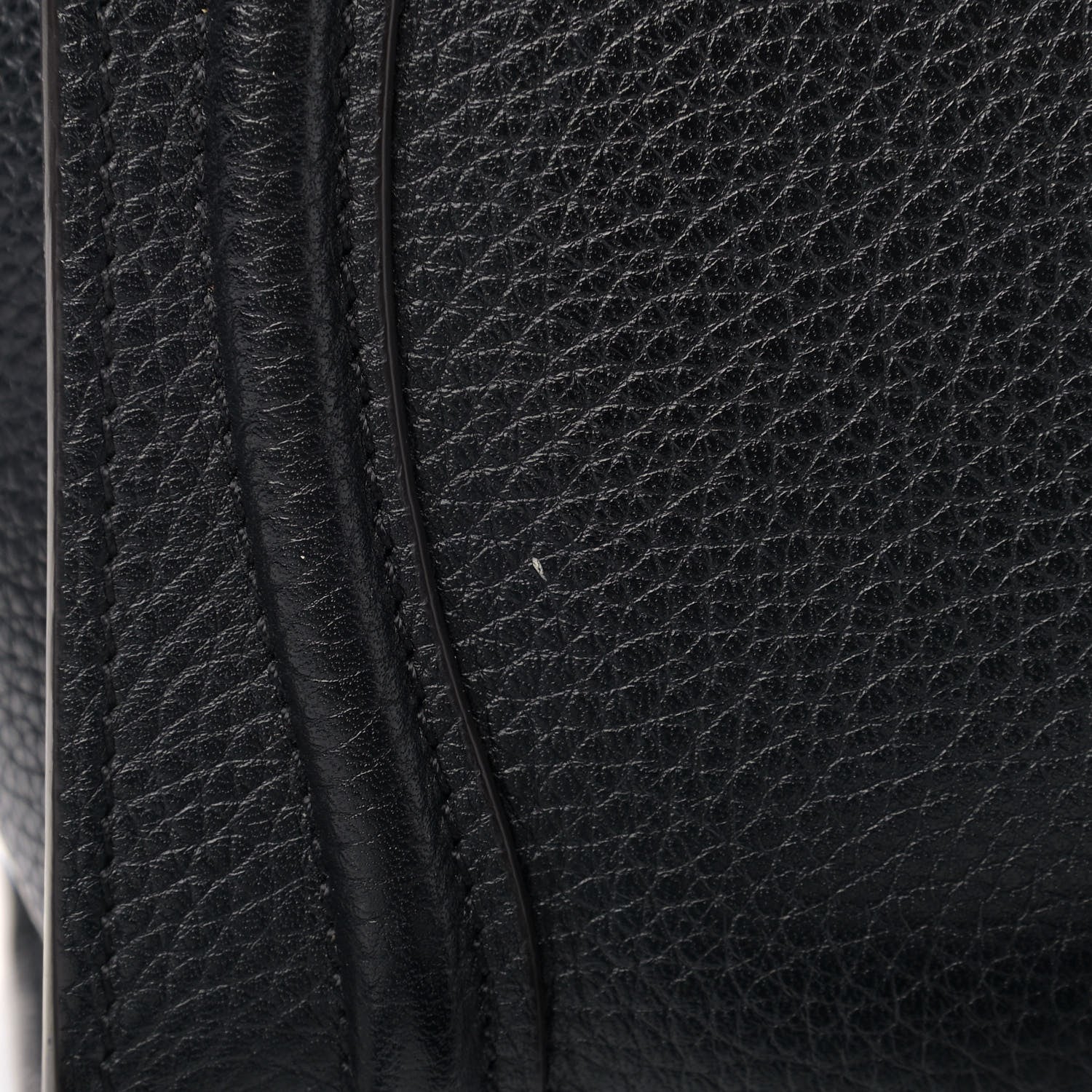 Celine Drummed Calfskin Nano Luggage Black 8 of 12