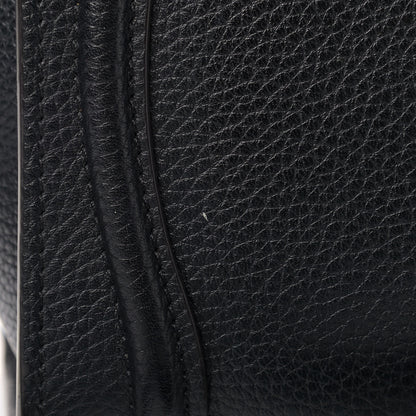 Celine Drummed Calfskin Nano Luggage Black 8 of 12