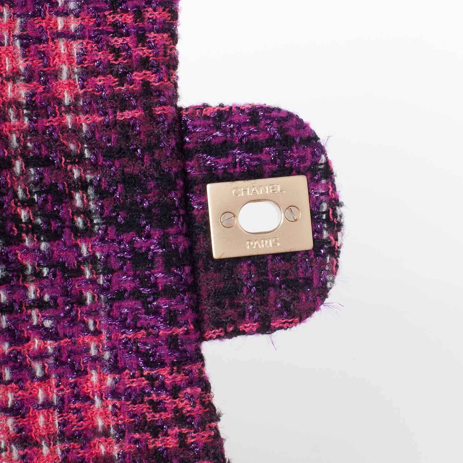 Chanel Tweed Medium Double Flap 7 of 10