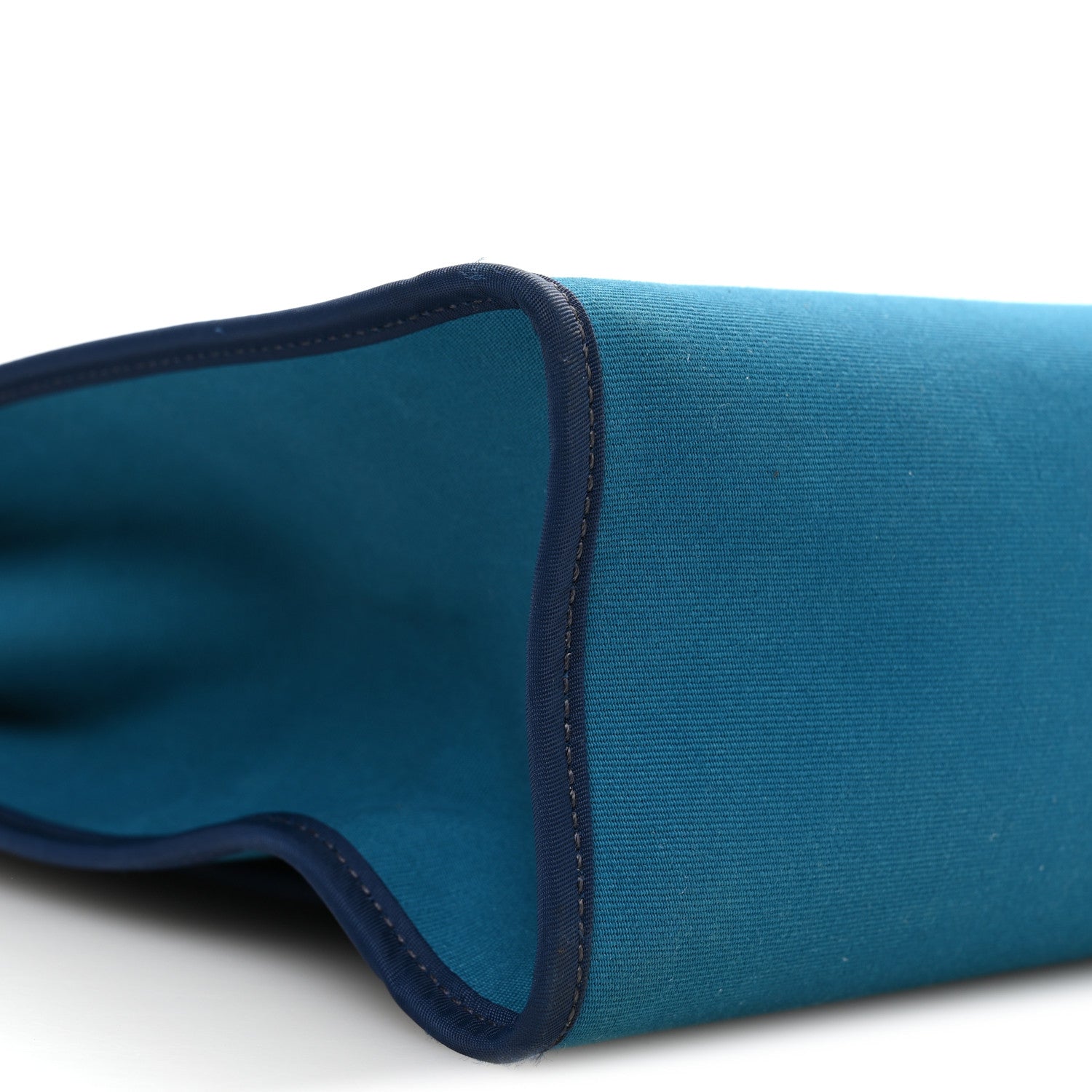 Hermes Toile Officier Vache Hunter Herbag Zip PM 31 Bleu Izmir Fauve 10 of 12