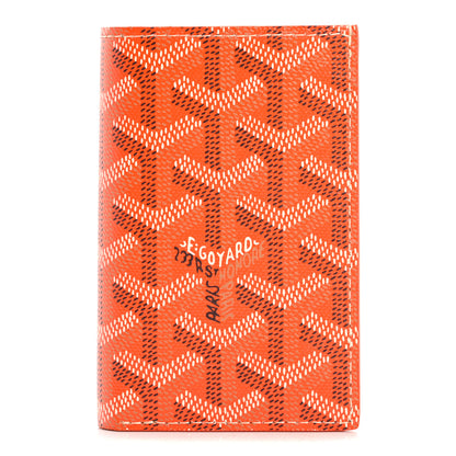 Goyard Goyardine Saint Pierre Card Holder Orange 1 of 11